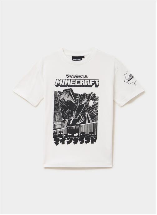 Minecraft Tee-shirts FU_FERDINAND_MINECRAFT garçon noir