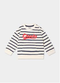 Sweats CREB1_SALSIFICOL_STRIPES garçon noir CREEKS Sweats CREB1_SALSIFICOL_STRIPES garçon noir Noir & blanc
