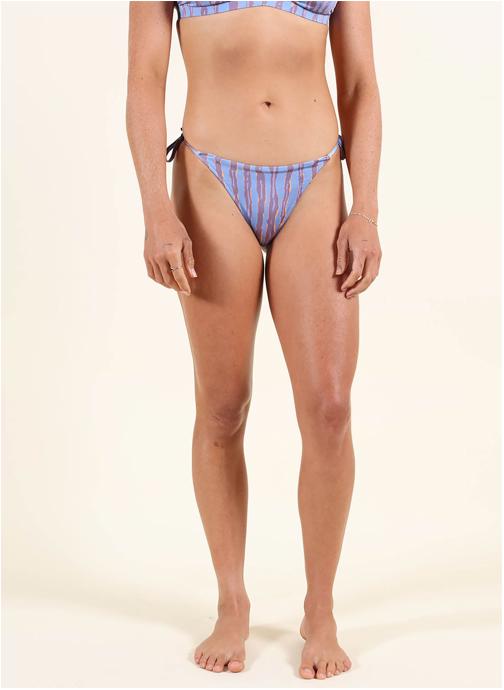 Oxbow Bas de maillot culotte DISRUPTED femme bleu