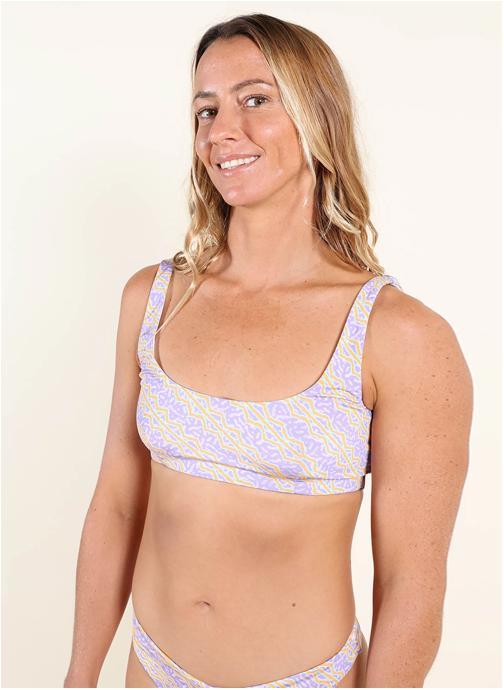Oxbow Bas de maillot culotte BLAZE femme violet