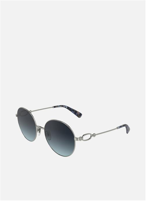 Longchamp Lunettes de soleil femme argent
