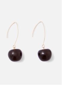 Boucles d'oreilles femme rouge