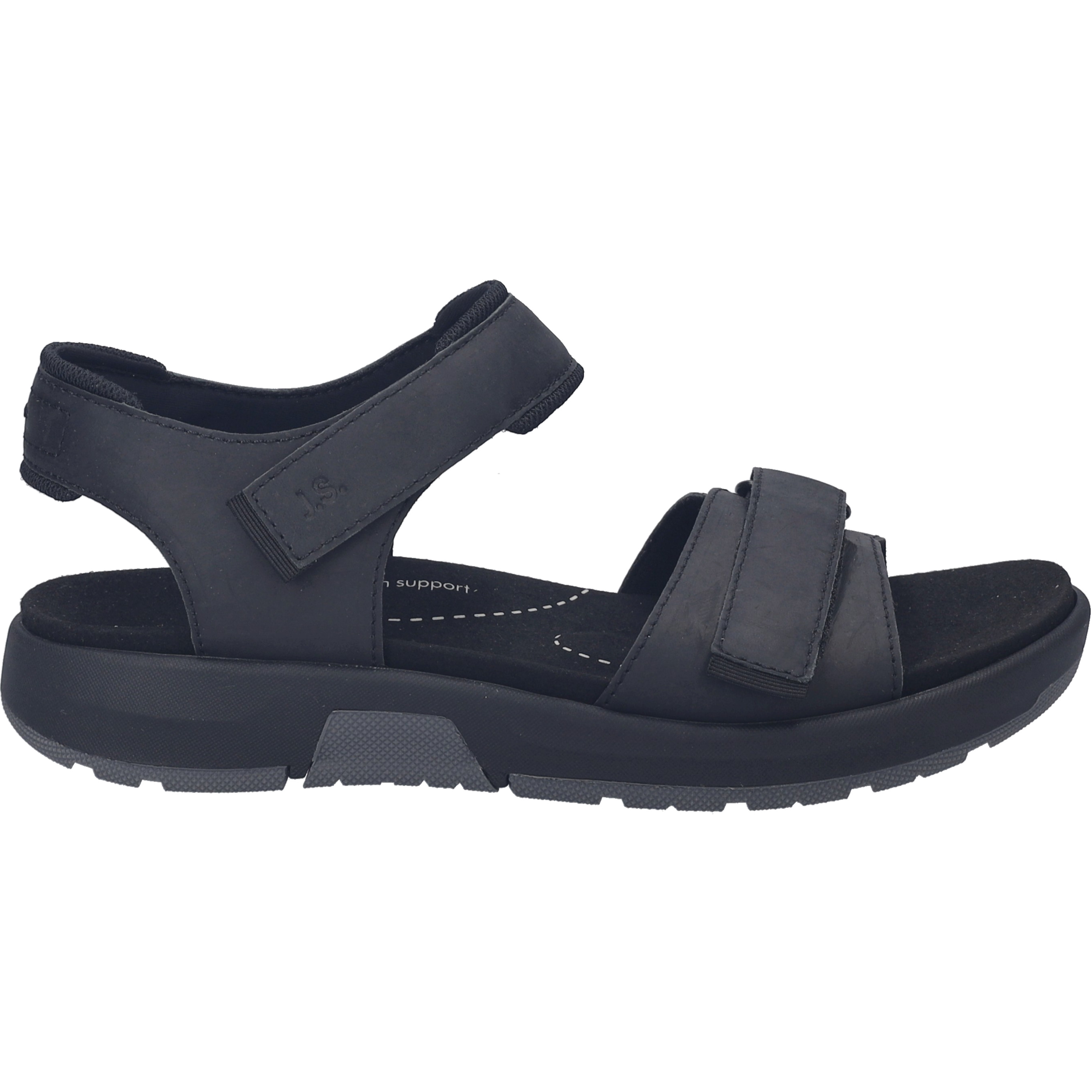 Sandales et mules Emeric 10 homme noir Josef Seibel Sandales et mules Emeric 10 homme noir Noir