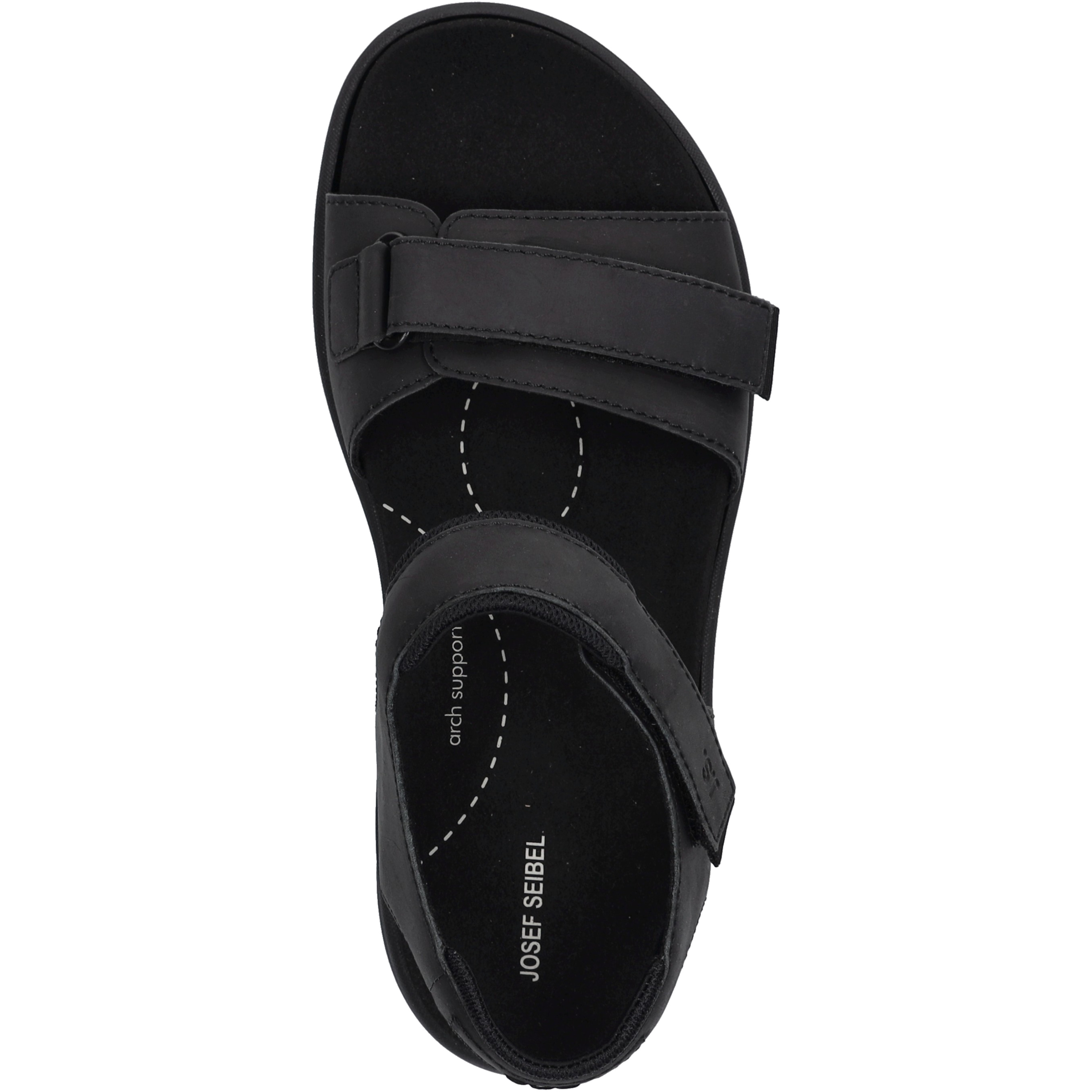 Sandales et mules Emeric 10 homme noir Josef Seibel Sandales et mules Emeric 10 homme noir Noir