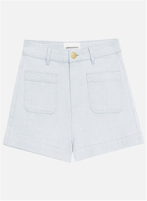 La Petite Etoile Shorts Short - SERENA - 41-poudre femme bleu