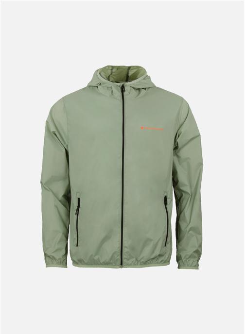 Peak Mountain Vestes coupe-vents COUPE-VENT IMPERMEABLE HOMME CAPLUIE KAKI TILLEUL homme vert