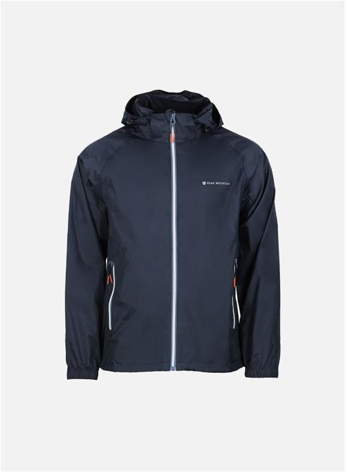 Peak Mountain Vestes coupe-vents COUPE-VENT IMPERMEABLE HOMME CABREST Marine homme bleu