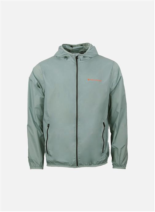 Peak Mountain Vestes coupe-vents COUPE-VENT IMPERMEABLE HOMME CAPLUIE Bleu Gris homme bleu