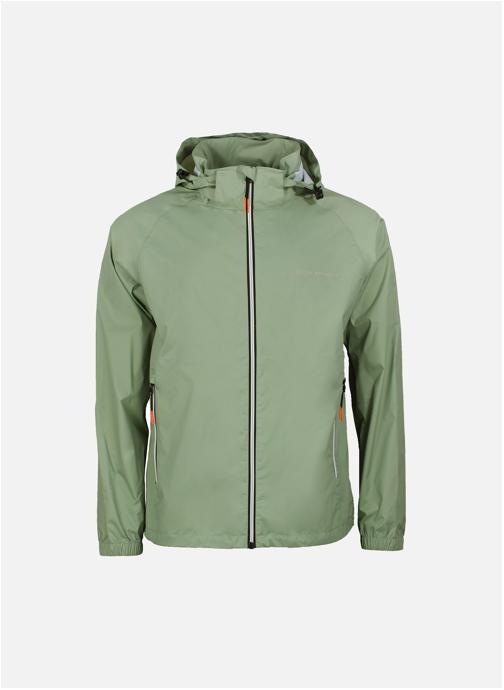 Peak Mountain Vestes coupe-vents COUPE-VENT IMPERMEABLE HOMME CABREST Kaki Tilleul homme vert