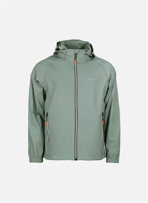 Peak Mountain Vestes coupe-vents COUPE-VENT IMPERMEABLE HOMME CABREST Bleu Gris homme bleu