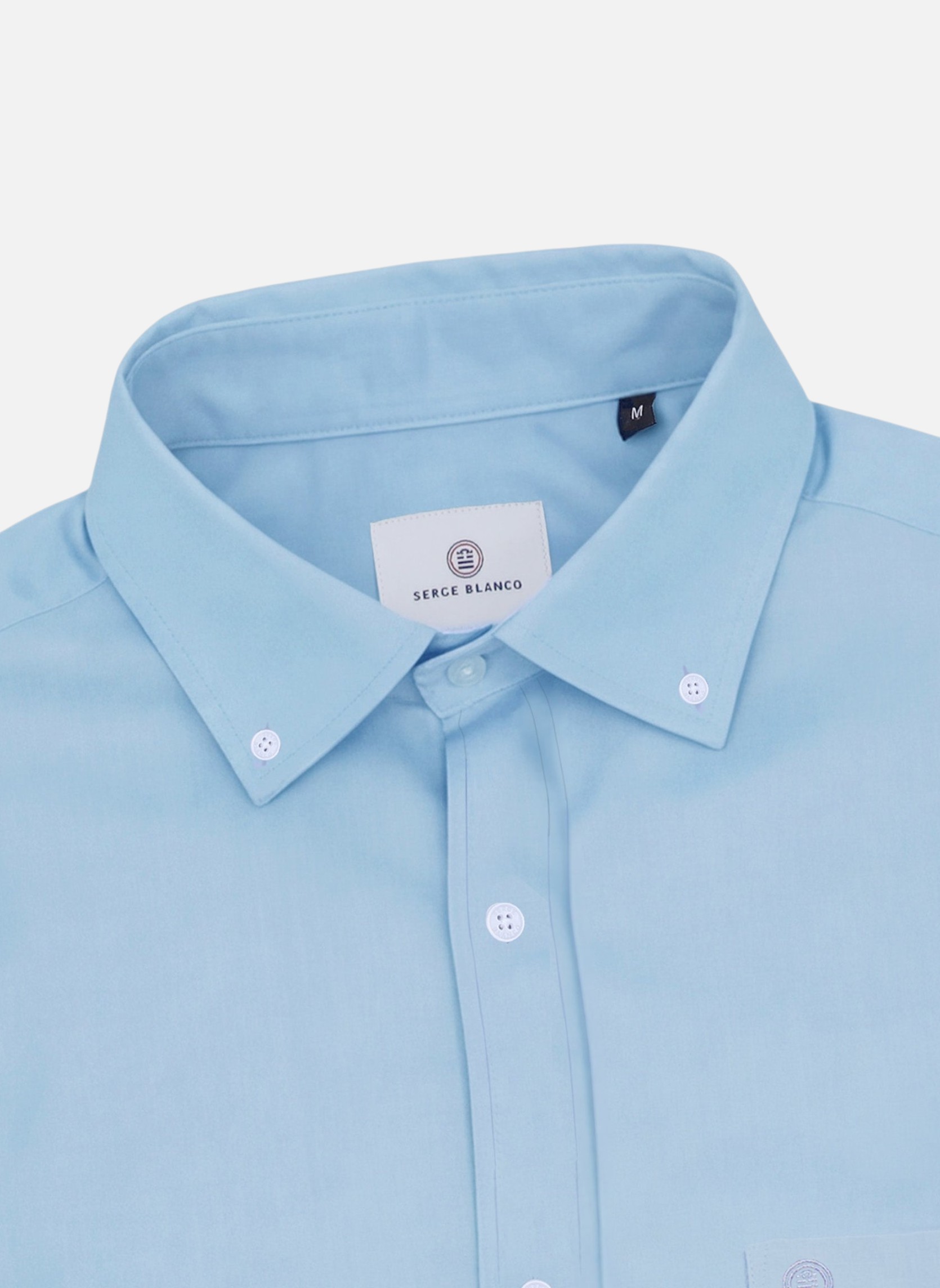 Chemises Chemise ML homme bleu Serge Blanco Chemises Chemise ML homme bleu Bleu