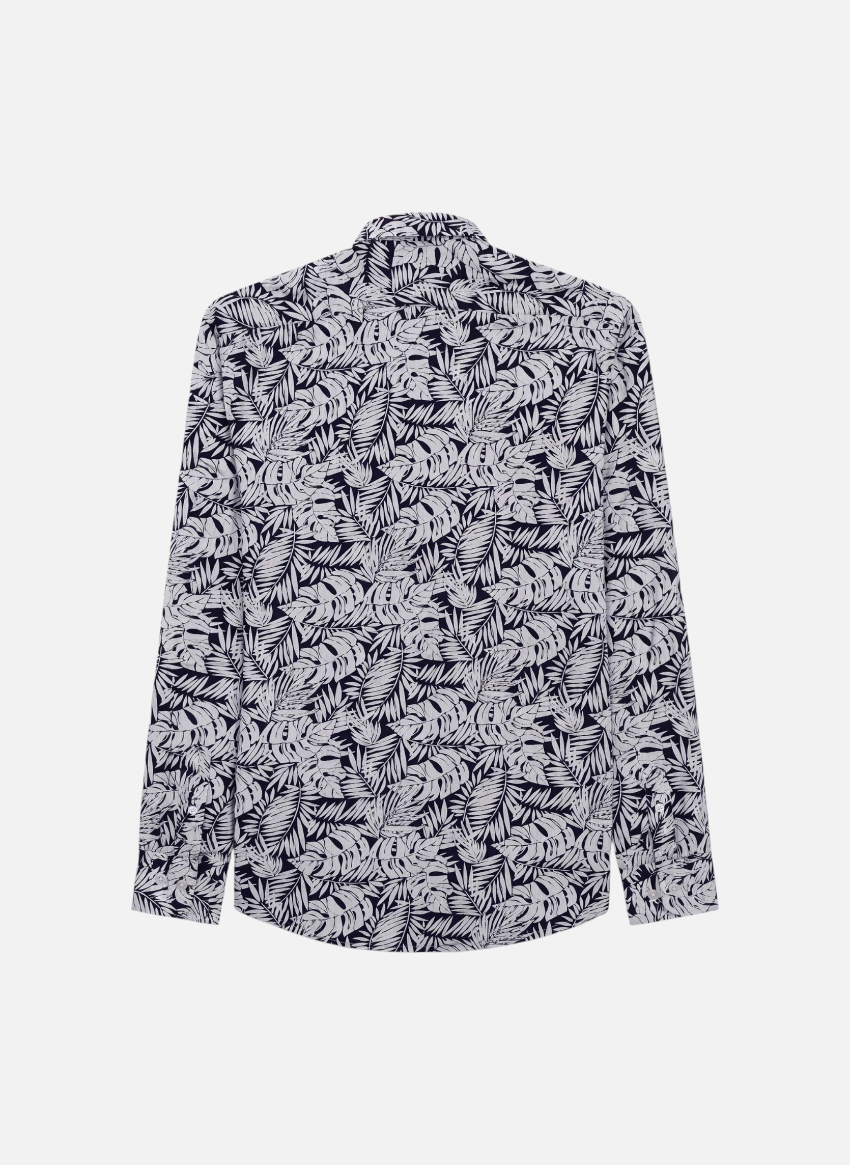 Chemises Chemise ML homme bleu Serge Blanco Chemises Chemise ML homme bleu Bleu foncé