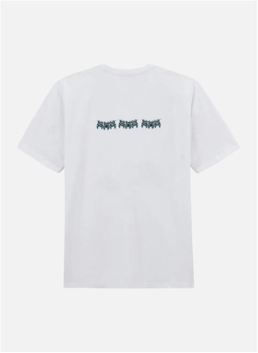 Serge Blanco Tee-shirts Theo homme blanc
