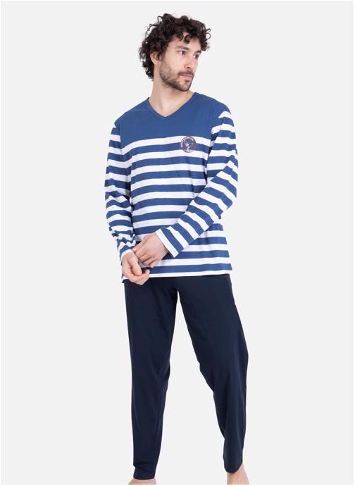 ATHENA Combinaisons RAYURES OCEAN CLUB homme bleu