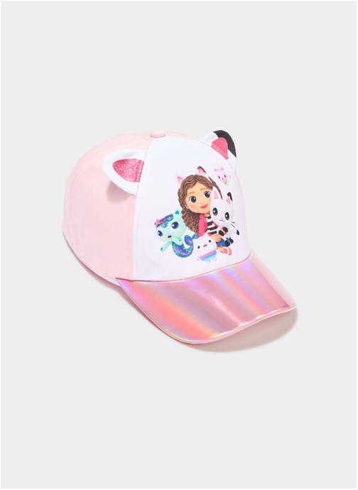 Gabby et la Maison magique Casquettes Bonnet, casquette, chapeau - SAHCASQUETTEGABBY fille rose
