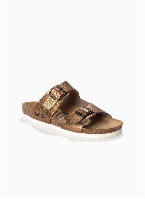 Bayton Mules Sandales ILITHYE pour femme Bronze femme or et bronze