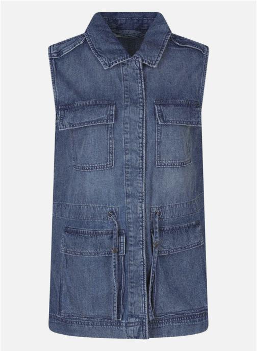 ONLY Vestes en jean Blouson en Jean coton droit - 15374568 femme bleu
