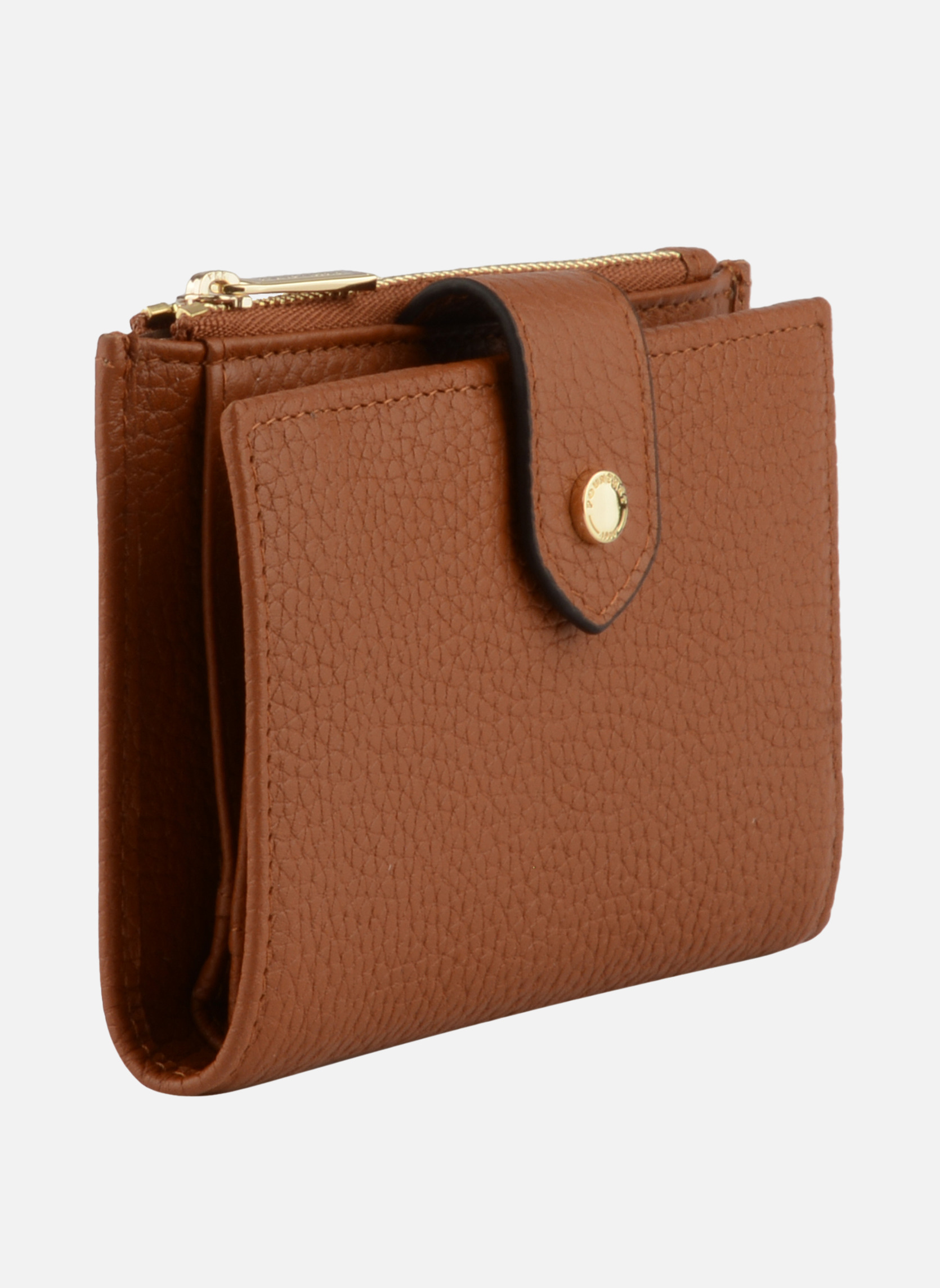 Portefeuilles Club femme marron Pourchet Portefeuilles Club femme marron Camel