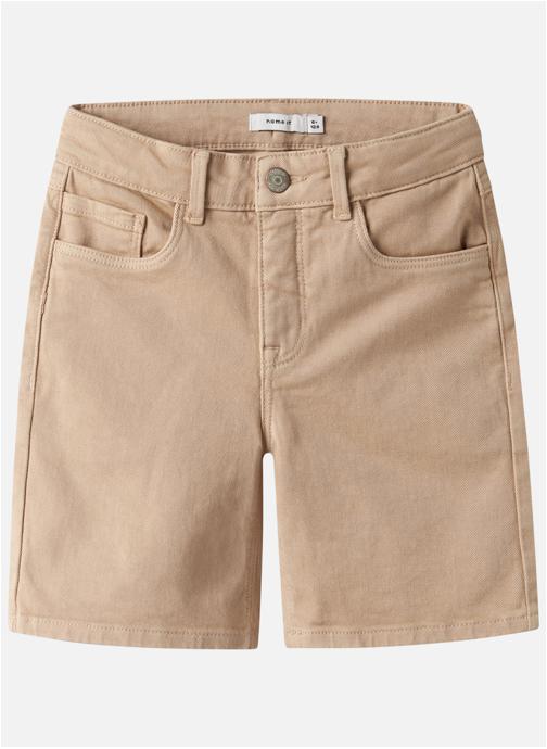 Name it Pantalons Short coton taille intermédiaire droit - 13252968 garçon beige