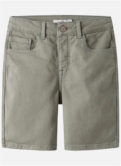 Name it Pantalons Short coton taille intermédiaire droit - 13252968 garçon vert