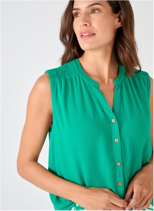 Damart Chemises 85494 femme vert