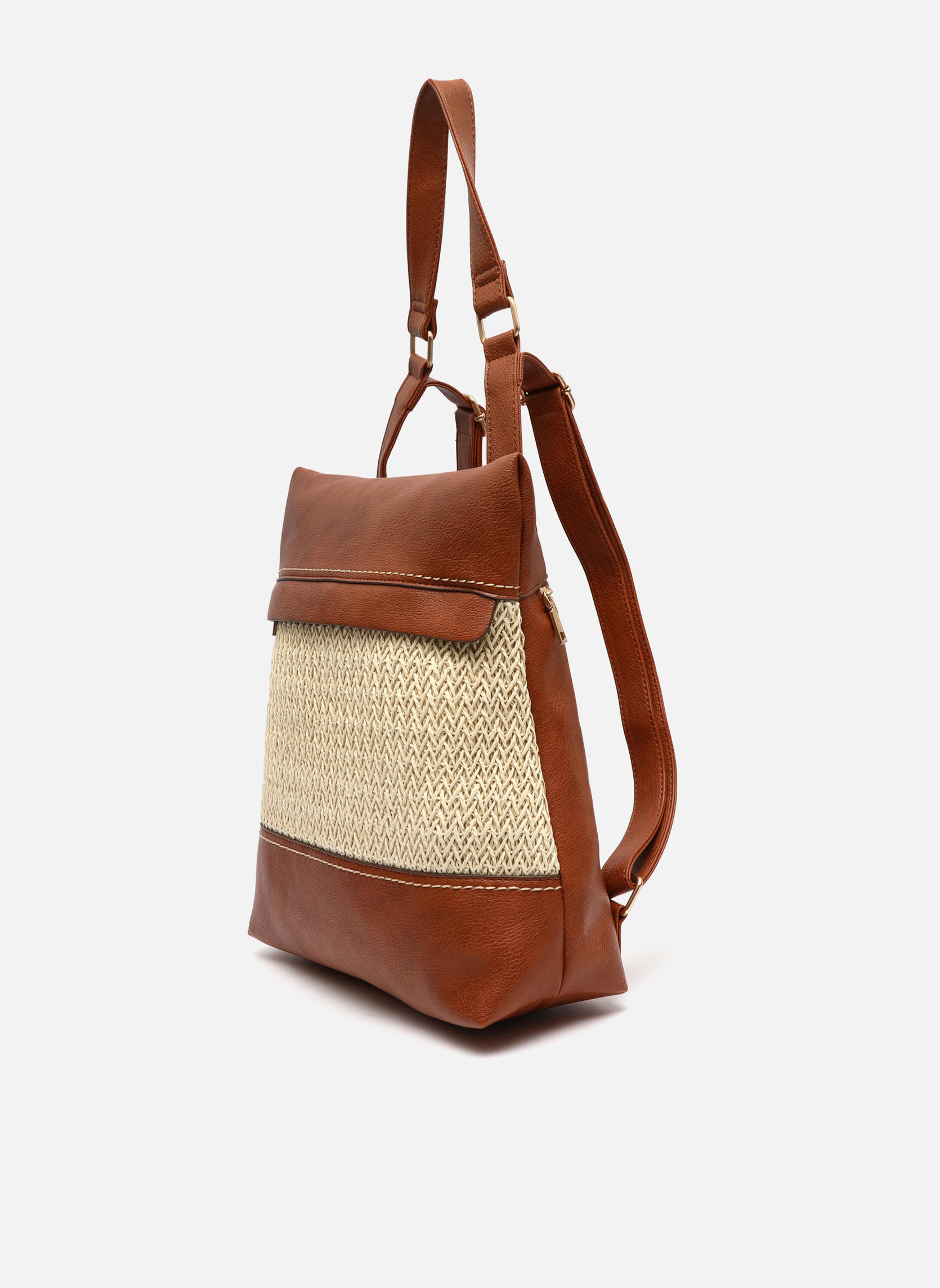 Sacs à main Sac à dos Tichi Ligth brown femme marron Misako Sacs à main Sac à dos Tichi Ligth brown femme marron Marron clair