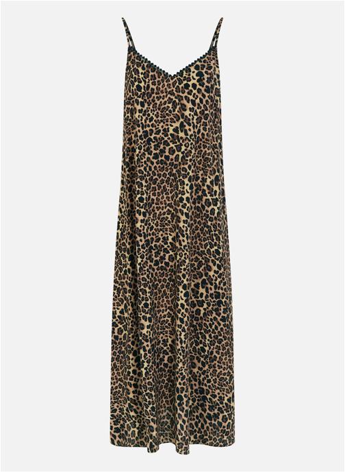 Morgan Robes Robe longue évasée - 261-Rdixa femme marron