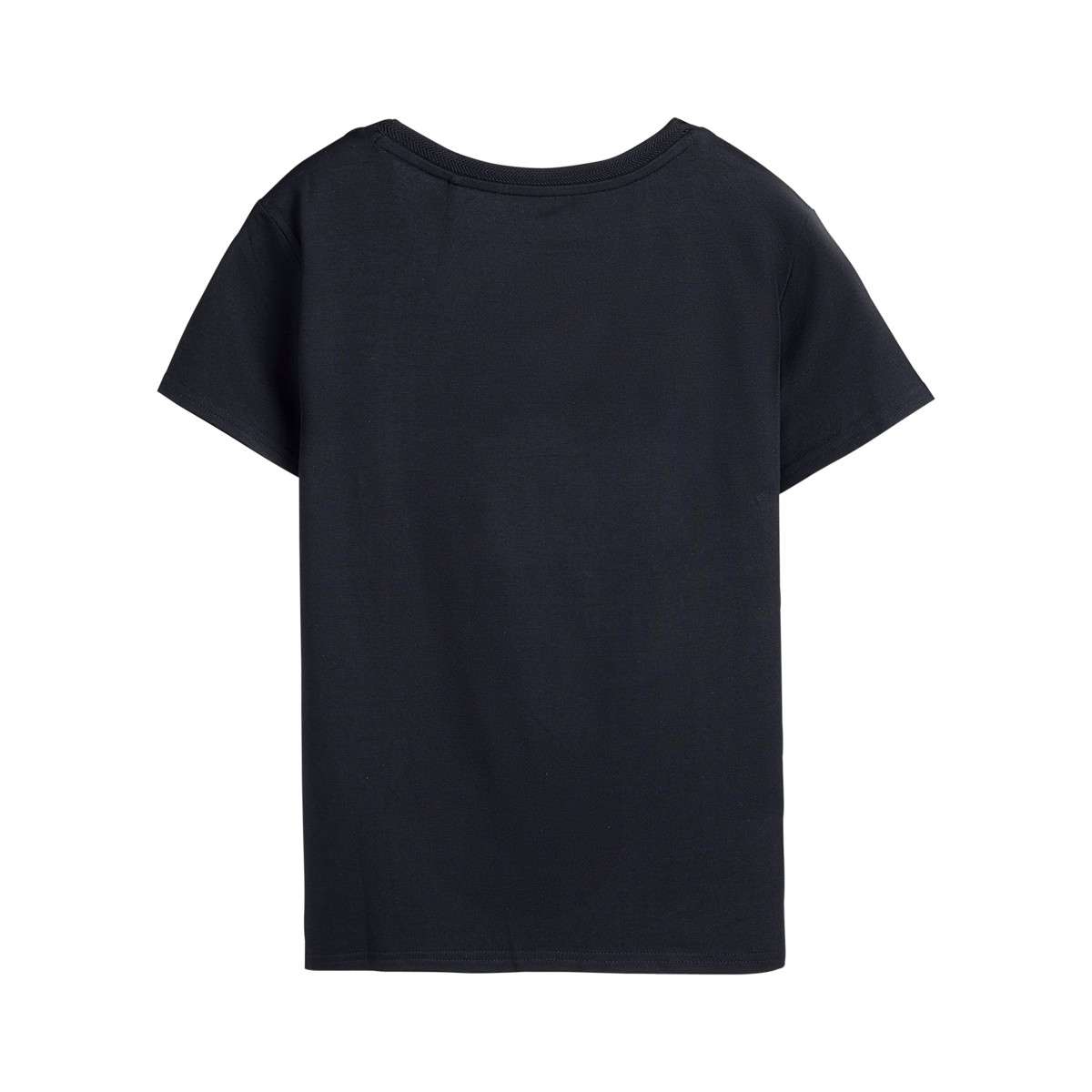 Tee-shirts T-shirt col v femme bleu Teddy Smith Tee-shirts T-shirt col v femme bleu Bleu