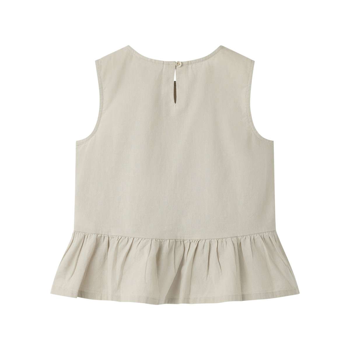 Débardeurs Top lin et coton droit - 13254729 fille beige Name it Débardeurs Top lin et coton droit - 13254729 fille beige Beige
