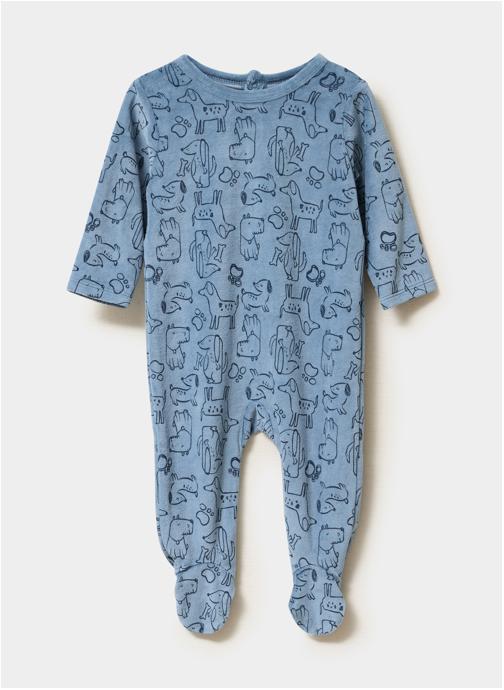 KIMBALOO Gigoteuses Pyjama, dors bien - KIM1_DBPON_VEL_DOG garçon bleu