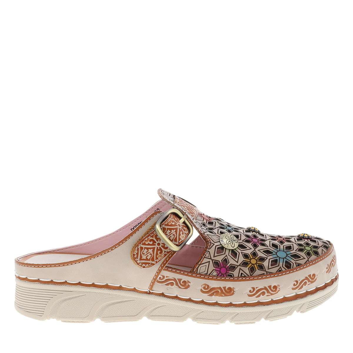 Mules Mules cuir talon plat femme marron Laura Vita Mules Mules cuir talon plat femme marron Marron