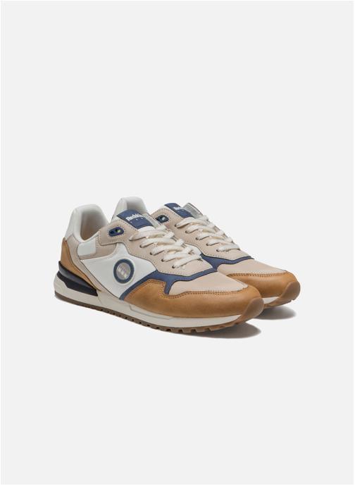 Redskins Baskets basses BASKET OYATI ECRU+BEIGE+CAMEL homme beige