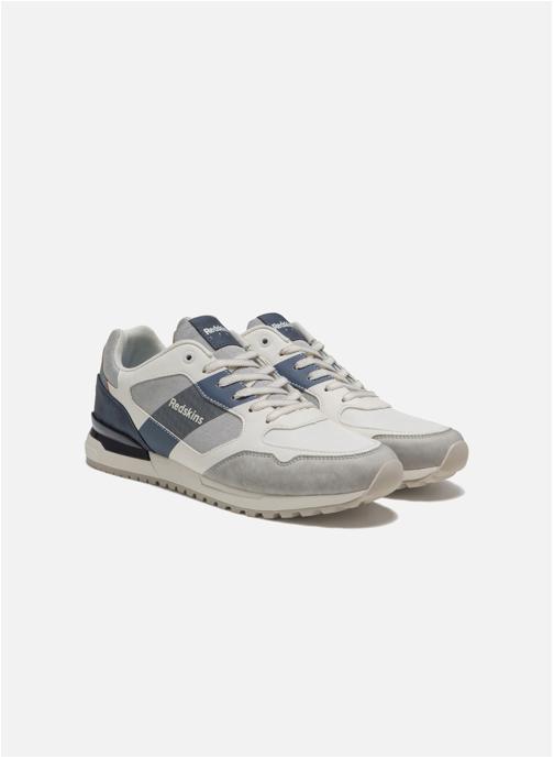 Redskins Baskets basses BASKET OBVIOUS GRIS+ECRU+NAVY homme gris