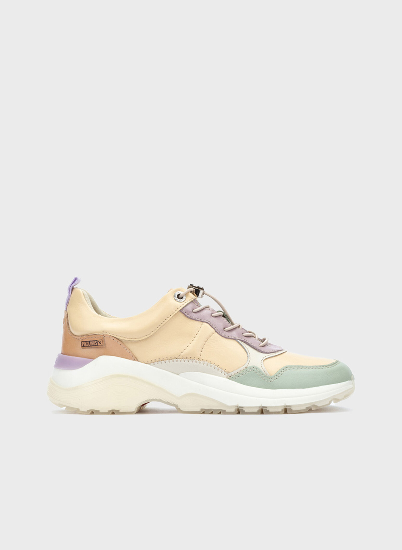 Baskets basses NERJA femme vert Pikolinos Baskets basses NERJA femme vert Vert foncé