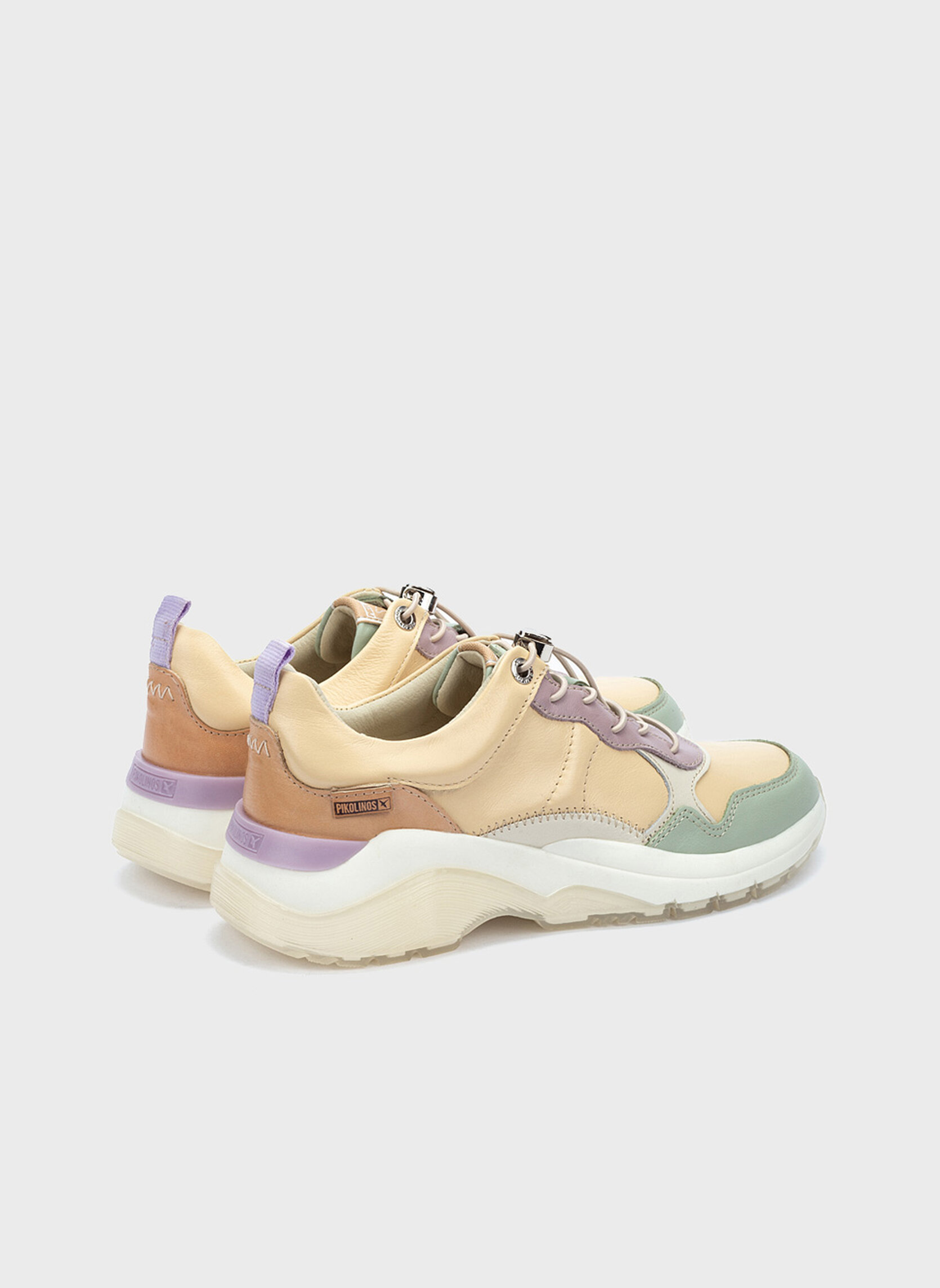 Baskets basses NERJA femme vert Pikolinos Baskets basses NERJA femme vert Vert foncé