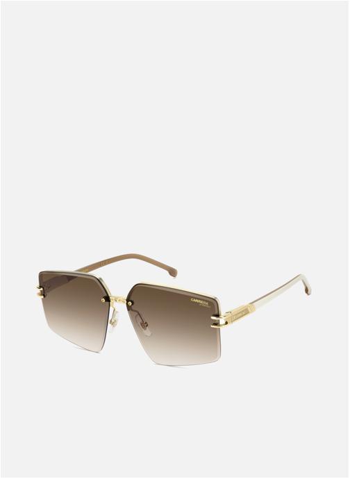 Carrera Lunettes de soleil femme or et bronze