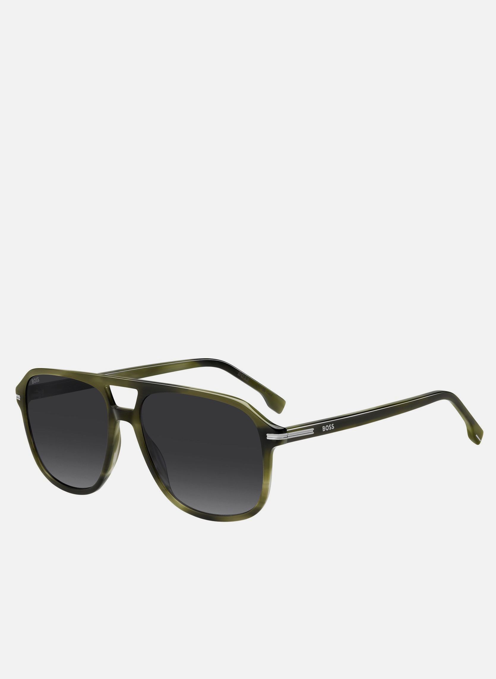 Lunettes de soleil homme vert Hugo Boss Lunettes de soleil homme vert Vert