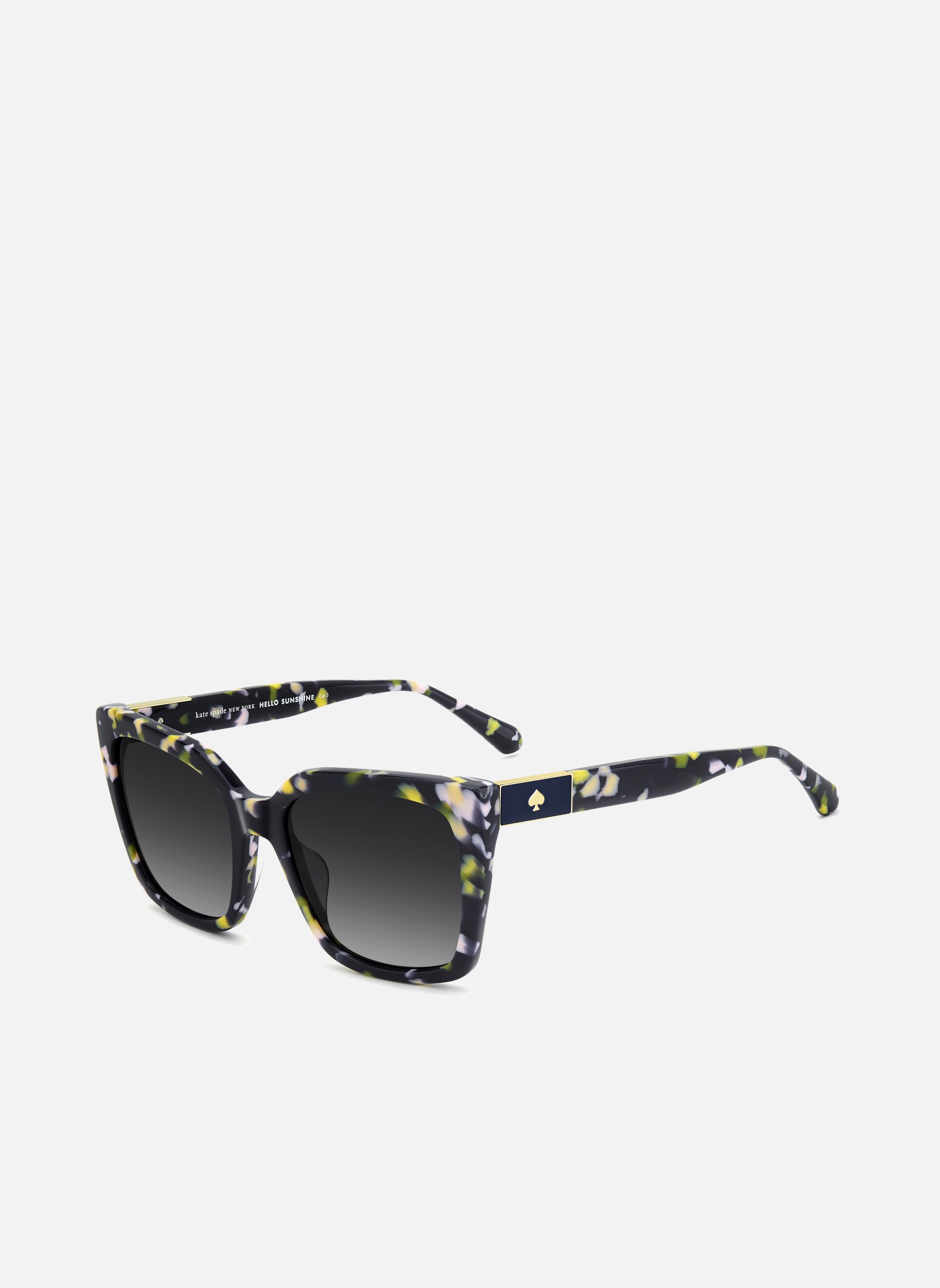 Lunettes de soleil femme noir Kate Spade Lunettes de soleil femme noir Noir