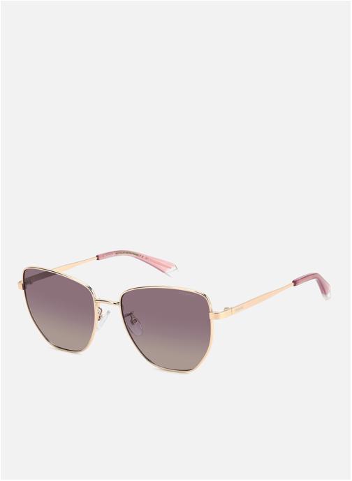 Polaroid Lunettes de soleil femme or et bronze