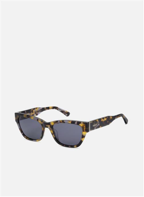 Fossil Lunettes de soleil femme marron
