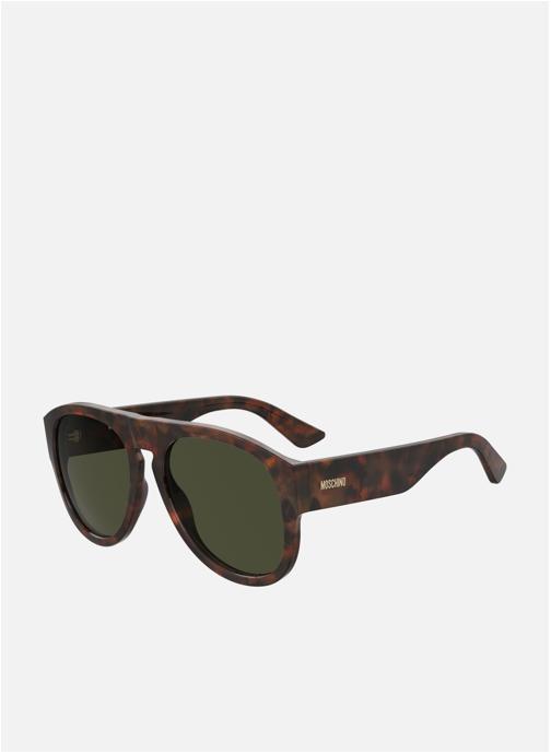 Moschino Lunettes de soleil femme marron