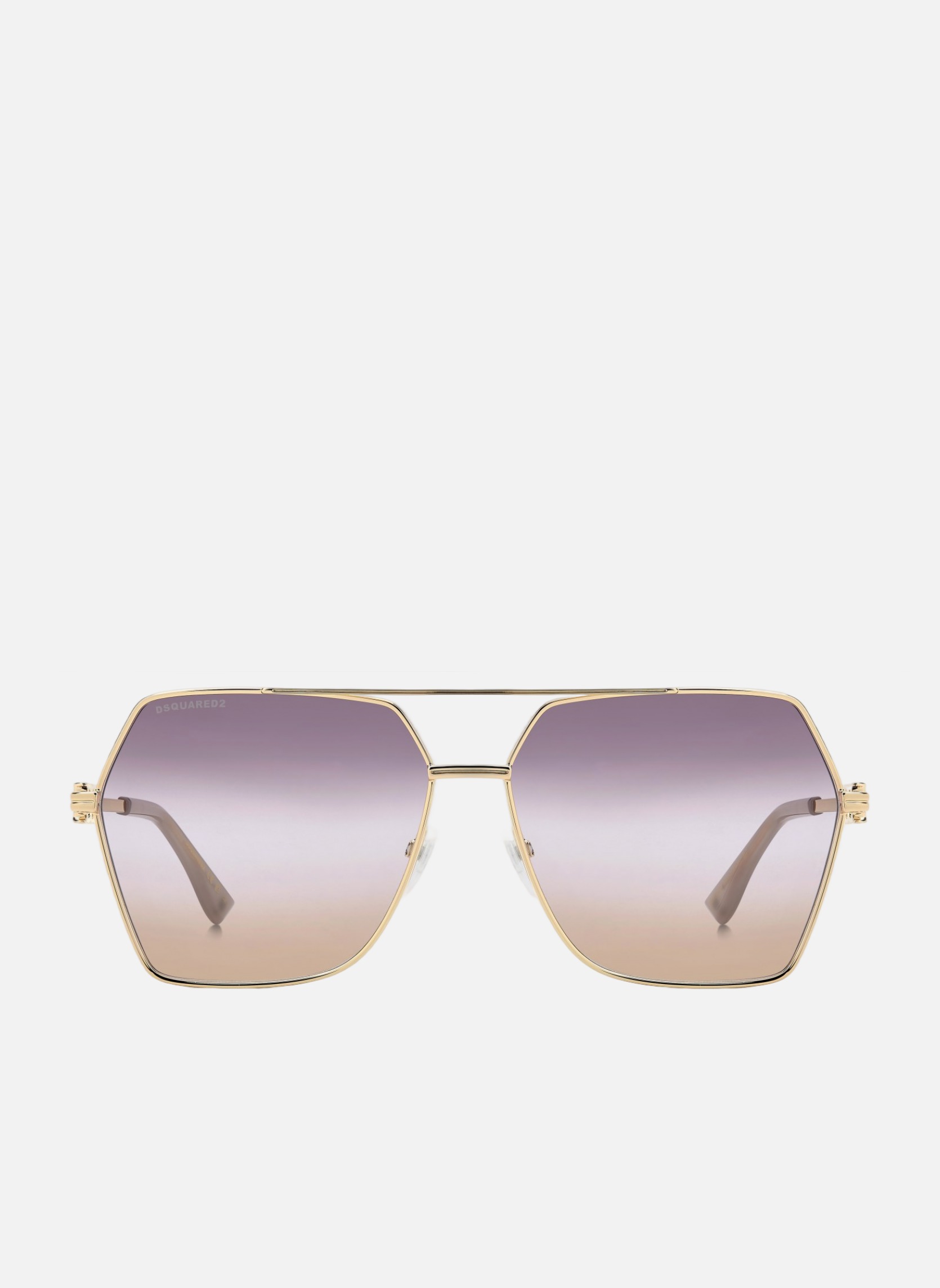 Lunettes de soleil femme or et bronze Dsquared2 Lunettes de soleil femme or et bronze Or