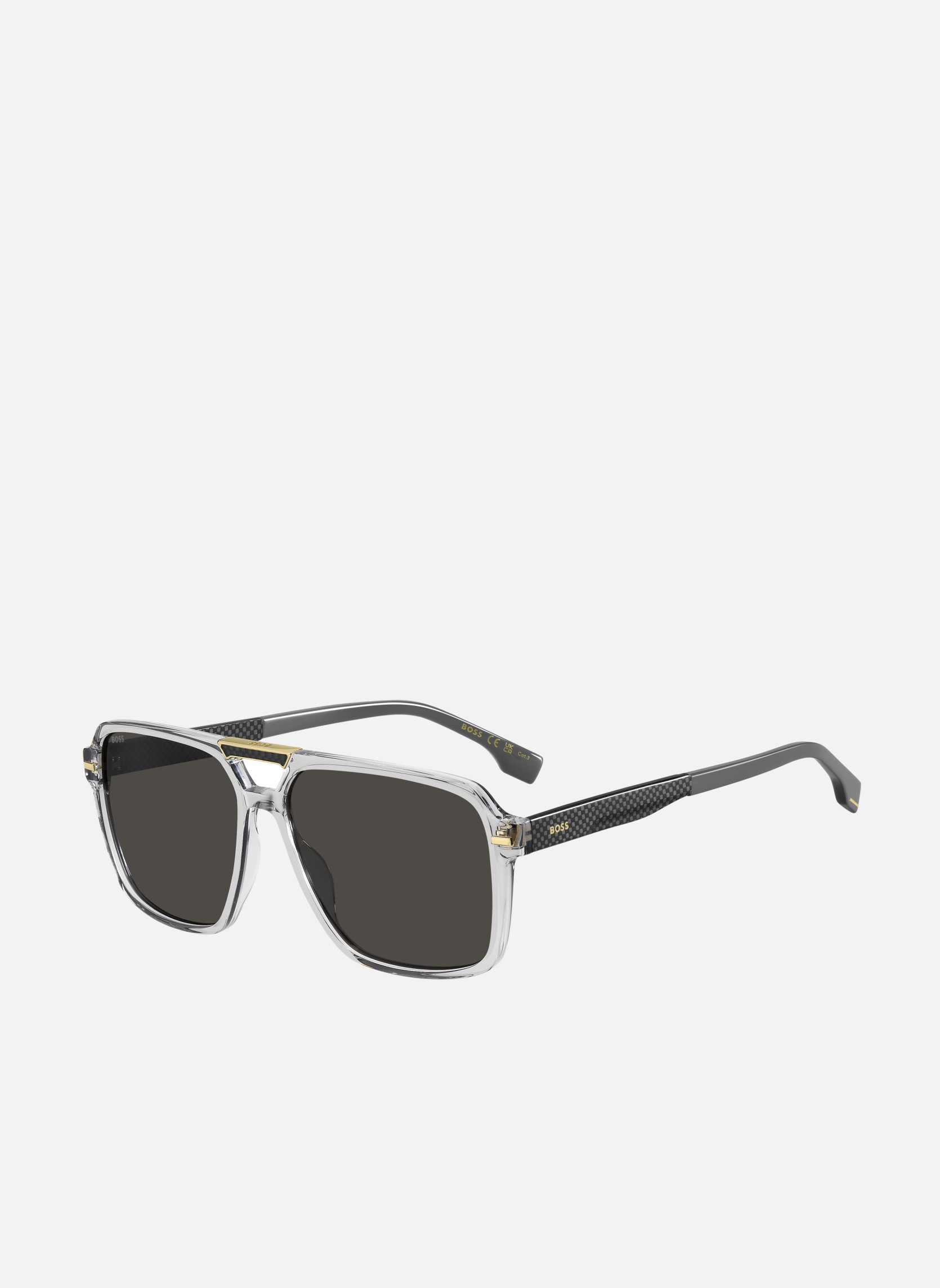 Lunettes de soleil homme gris Hugo Boss Lunettes de soleil homme gris Gris