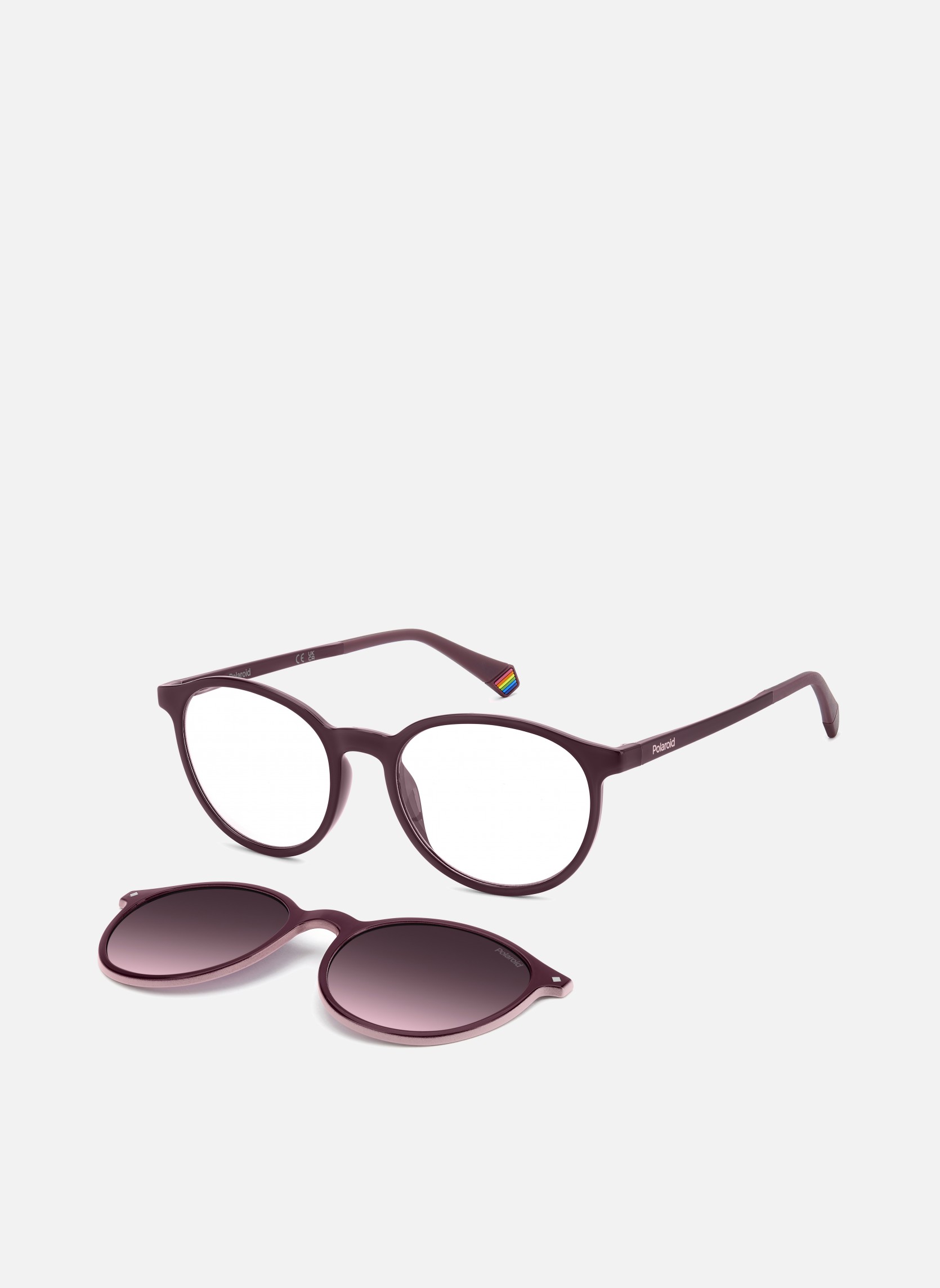 Lunettes de soleil homme violet Polaroid Lunettes de soleil homme violet Violet