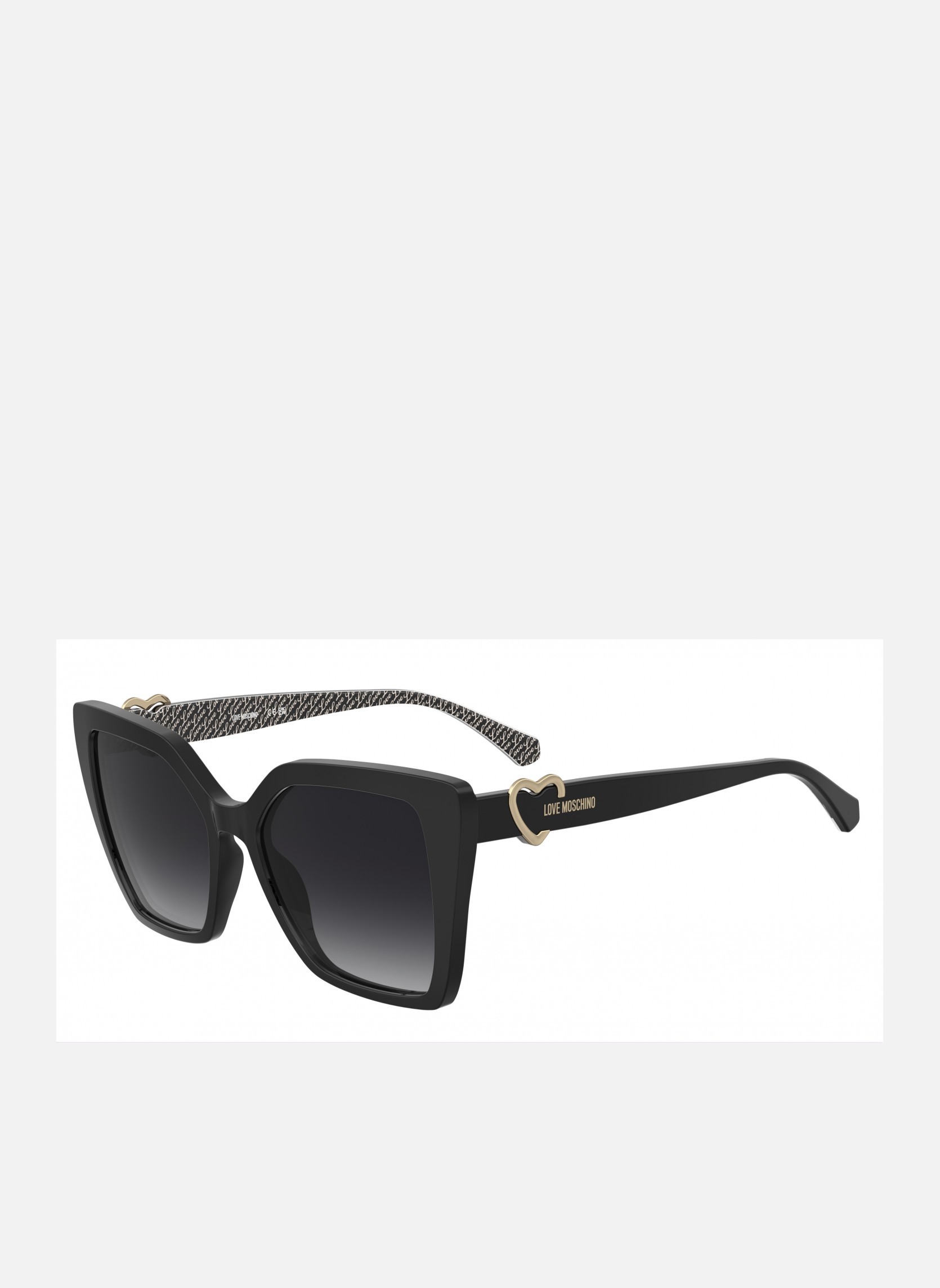 Lunettes de soleil femme noir Love Moschino Lunettes de soleil femme noir Noir