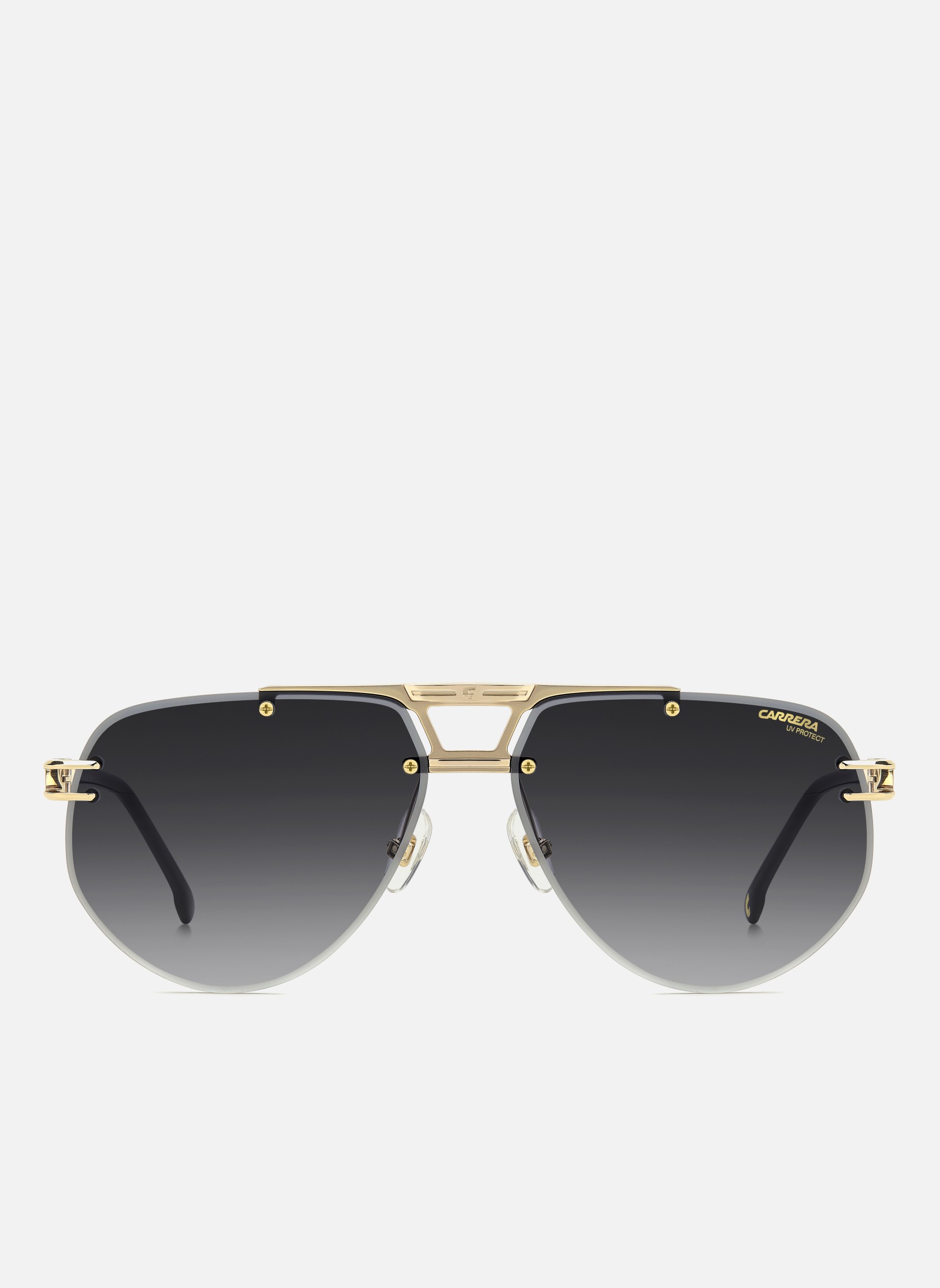 Lunettes de soleil homme or et bronze Carrera Lunettes de soleil homme or et bronze Or