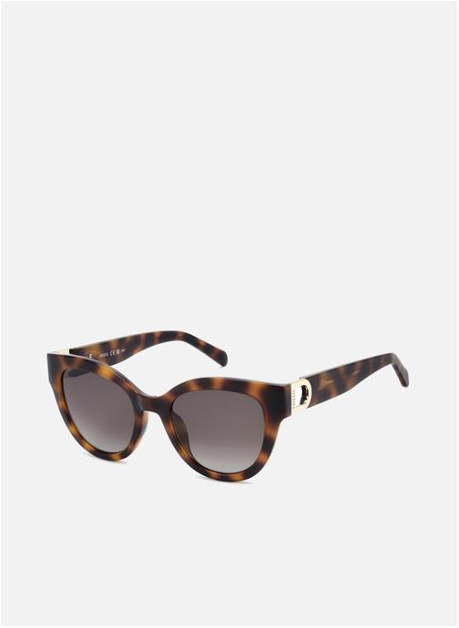 Fossil Lunettes de soleil femme marron