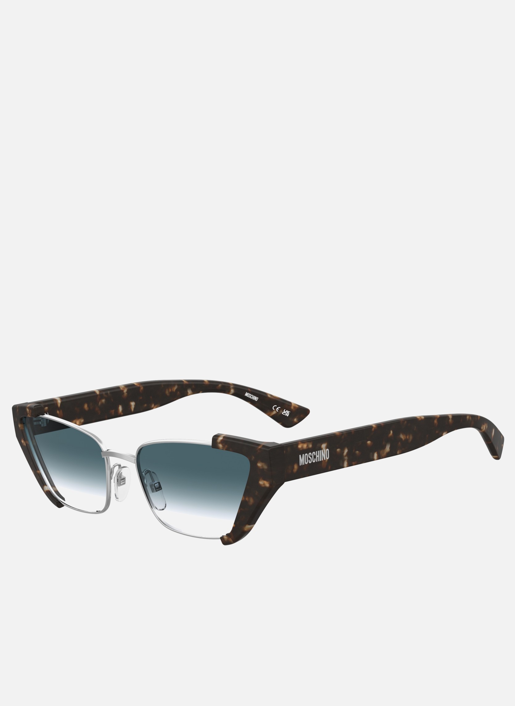 Lunettes de soleil femme marron Moschino Lunettes de soleil femme marron Marron