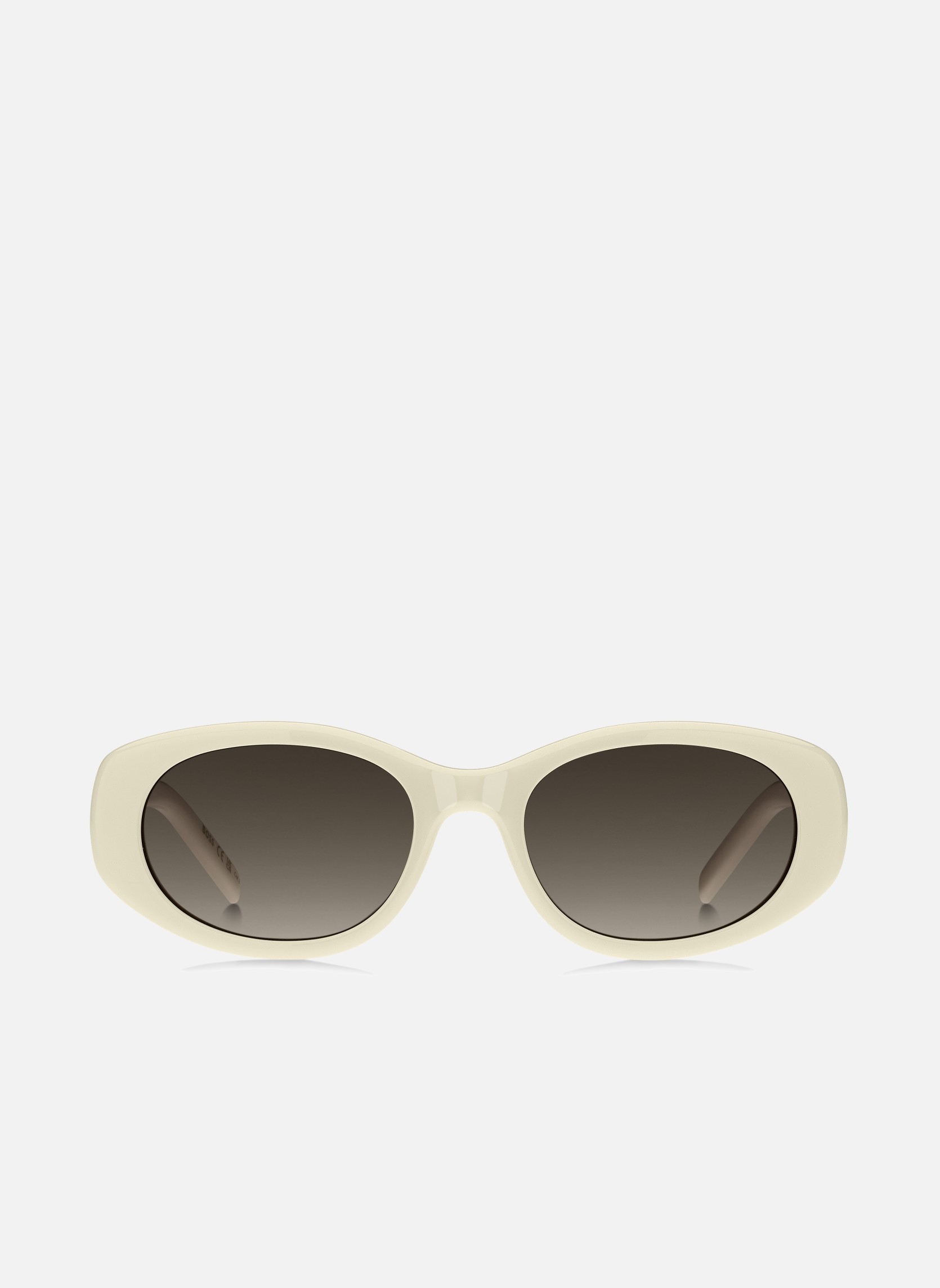 Lunettes de soleil femme beige Hugo Boss Lunettes de soleil femme beige Ivoire