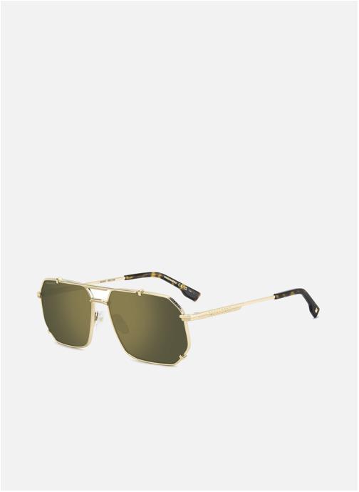 Dsquared2 Lunettes de soleil homme or et bronze